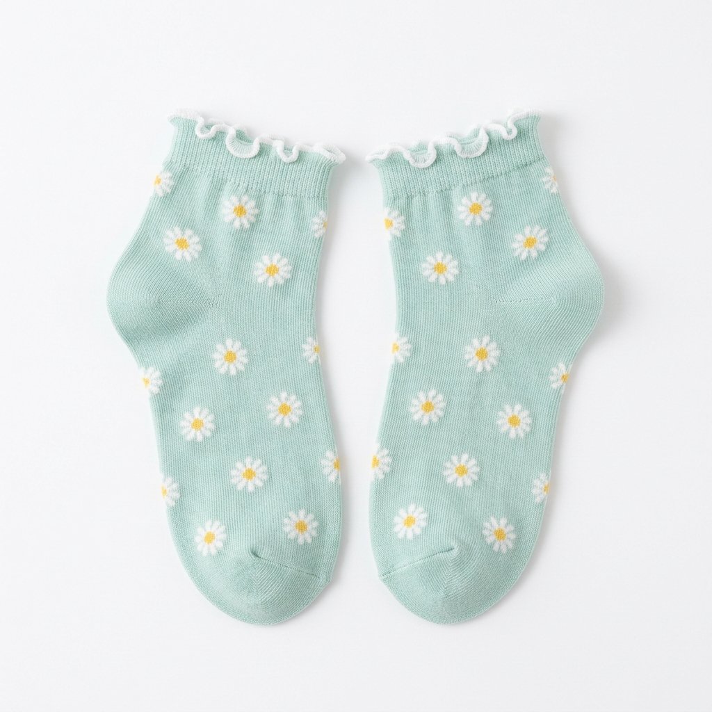 Miniso Daisy Floral Bloom Socks