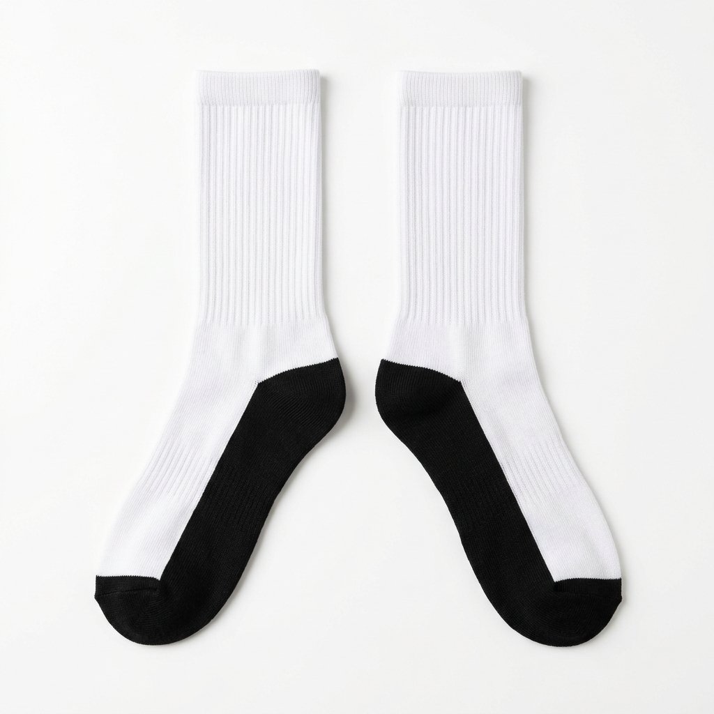Mr DIY Anti-Dirt Black Sole School Socks